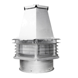 Вентилятор крышный дымоудаления (выброс в стороны) Тепломаш ВКР1ДУ-11,2 1000 об./мин. 18,5 кВт, 0,9 d 400 град.