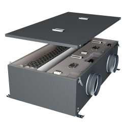 Компактная приточная установка КЭВ-ПВУ205E (2050 м3/ч, 20 кВт)