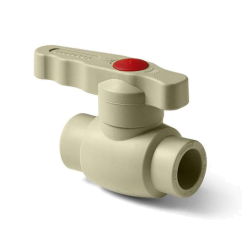 PP-R Кран 20 шаровой Stndart серый, ручка