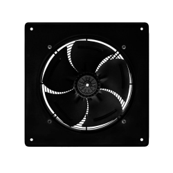 Вентилятор осевой с внешнероторным двигателем с настенной панелью Тепломаш ВО-4М250В