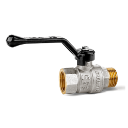 Кран шаровой латунный LD Pride 1/2" 47.15.В-Н.Р