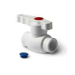 PP-R Шаровой кран полнопроходной Белый	25 (распр.)