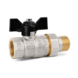 Кран шаровой латунный LD Pride 1/2" 47.15.В-ГШ.Б