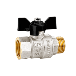 Кран шаровой латунный LD Pride 1/2" 47.15.В-Н.Б